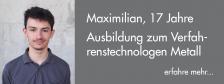 Azubi Interview Maximilian