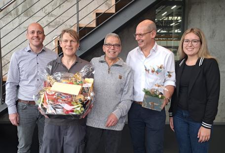 Verabschiedung Herr Arapoglu in den Ruhestand