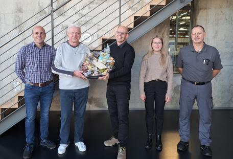 Verabschiedung Herr Stefanow in den Ruhestand