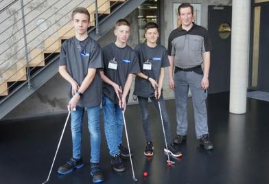 Schüler beim BWK Metall Praxisnachmittag